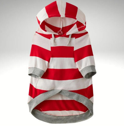 Lightweight Hooded Tee Organic Cotton Dog Hoodie Pet Coat