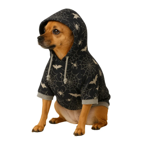 Lightweight Hooded Tee Organic Cotton Dog Hoodie Pet Coat