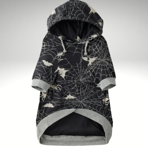 Lightweight Hooded Tee Organic Cotton Dog Hoodie Pet Coat