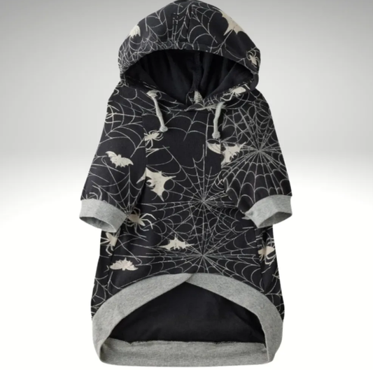 Lightweight Hooded Tee Organic Cotton Dog Hoodie Pet Coat