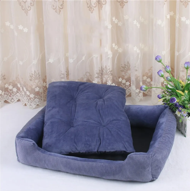 Square Plush Beds For Dogs