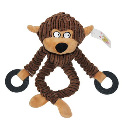 Squeak Animal-Shaped Toys For Dogs